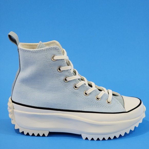 Converse Run Star Hike High 'Summer Denim' Women's Platform Sneakers 171894C NWT - Picture 2 of 6